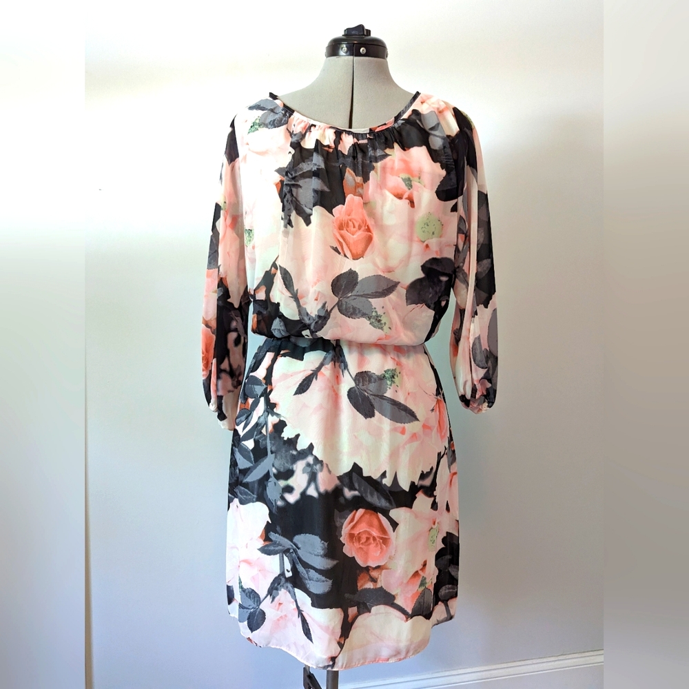 Vine Camuto Floral Mini Dress